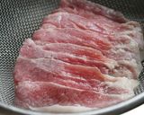 栗と豚肉のコチュジャンヘルシー炒め作り方2写真