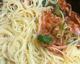 ナポリタンふんわり卵のせ作り方7写真