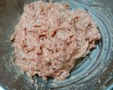 茄子のひき肉挟み焼き作り方1写真