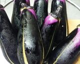 茄子のひき肉挟み焼き作り方2写真