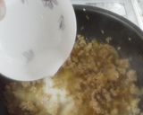 坊っちゃん南瓜のミンチあんかけチーズ入り作り方7写真