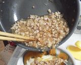 坊っちゃん南瓜のミンチあんかけチーズ入り作り方8写真