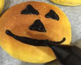 ハロウィン♫紅茶クリーム入りかぼちゃパン作り方16写真