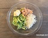 ヤーコンときゅうりのマヨぽん和え作り方3写真