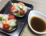 大根おろしで海鮮サラダ☆アボカドココット作り方3写真