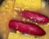 さつま芋トウモロコシご飯作り方3写真