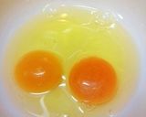 朝ごはん＊チーズ・スクランブルエッグ作り方1写真