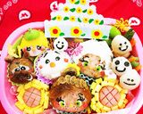 ツムツム アナ雪キャラ弁作り方5写真