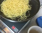 水つけパスタ カチオ・エ・ペペ風作り方4写真