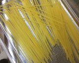 水つけパスタ カチオ・エ・ペペ風作り方1写真