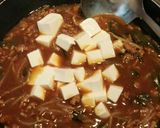 ハイブリッド飯！マーボーカレー♡作り方5写真