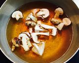 【燃秋味覚】松茸と豆腐のお吸い物作り方2写真
