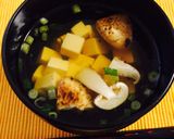 【燃秋味覚】松茸と豆腐のお吸い物作り方4写真