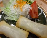 キャベツ&ミンチの春巻き作り方16写真