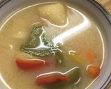 ピーマン入りのみそ汁作り方5写真