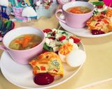 炊飯器で簡単かわいい♡トマト柄オムレツ作り方7写真