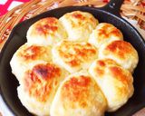 スキレットで作る♪簡単ちぎりパン作り方4写真