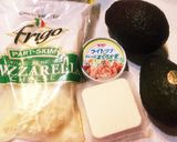 簡単アボカドグラタン 豆腐&ツナ作り方1写真