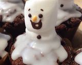 オラフ？チョコカップケーキ作り方10写真