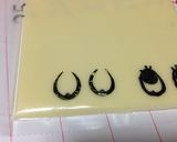 ふなっしーバーグ☆大根おろしアート作り方3写真