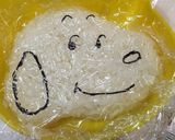 キャラ弁♪スヌーピー弁♪作り方2写真