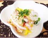 わさびが効いてる♪チーズのチキン南蛮丼作り方5写真