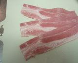 卵とベーコンのトロリ丼焦がしニンニク風味作り方7写真