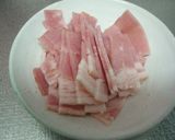 卵とベーコンのトロリ丼焦がしニンニク風味作り方8写真
