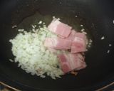卵とベーコンのトロリ丼焦がしニンニク風味作り方15写真