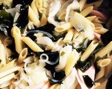 ワンポットパスタ〜なんちゃって塩海鮮♫作り方2写真