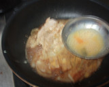 しっとりとりササミと厚揚げの軽い煮込み丼作り方4写真