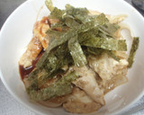 しっとりとりササミと厚揚げの軽い煮込み丼作り方8写真