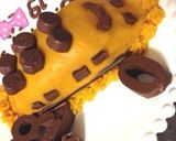 子鉄集まれ♡ドクターイエローケーキ作り方10写真