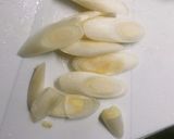アスパラ 牛肉 のオイスター炒め作り方3写真