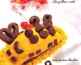 子鉄集まれ♡ドクターイエローケーキ作り方11写真