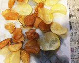 ☆パリッと美味しいポテトチップス☆作り方4写真