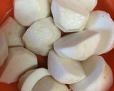 愛媛県の郷土料理 いも炊き（新居浜の味）作り方3写真