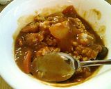 納豆ミョウガカレー作り方1写真