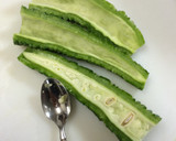 苦く無い！ ゴーヤーの麺つゆ漬け作り方1写真