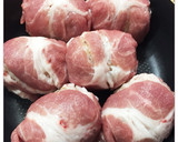 簡単☆ 肉巻きおにぎり☆焼肉のたれベース作り方3写真