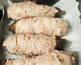 蒸した肉巻きナスとナス皮のきんぴら☆作り方6写真