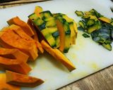 かぼちゃのホットサラダ作り方1写真