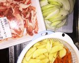 寒いから☆カレーうどん作り方1写真