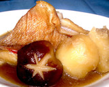 一緒に煮て時短★主菜+副菜【赤魚の煮魚】作り方3写真