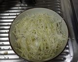 甘辛梨醤油の豚バラキャベツ丼　　　　作り方6写真