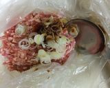 今日ランチ； 簡単ワンタンスープ作り方1写真