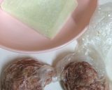 今日ランチ； 簡単ワンタンスープ作り方2写真