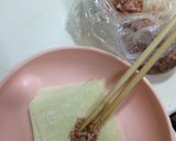 今日ランチ； 簡単ワンタンスープ作り方4写真