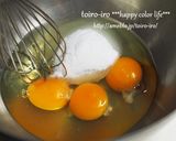 しっとりふわふわ♪純生ロールケーキ作り方2写真