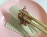 今日ランチ； 簡単ワンタンスープ作り方5写真